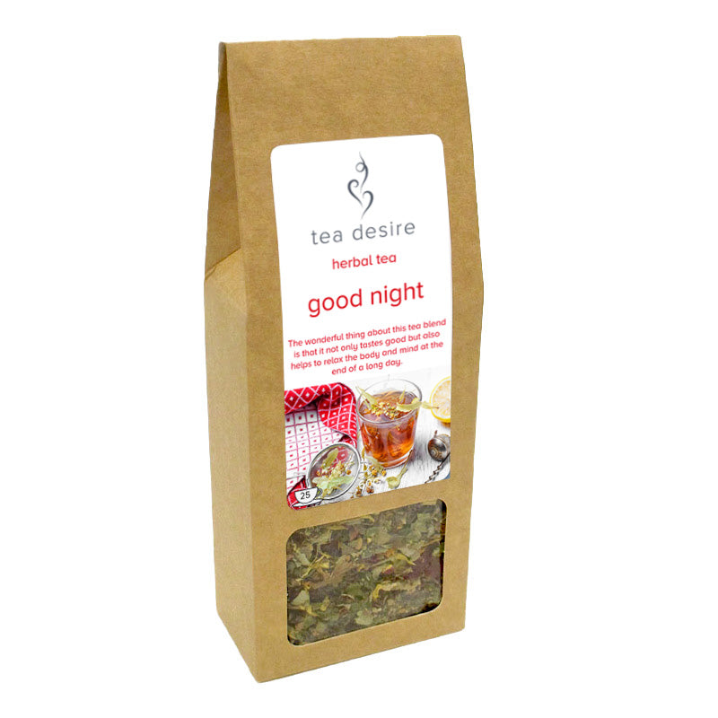 good night tea krafty box - Tea Desire