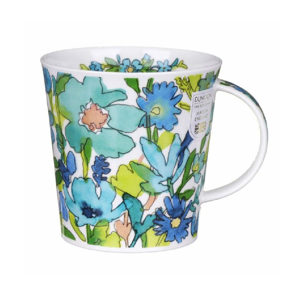 flower shower blue - cairngorme mug - Tea Desire