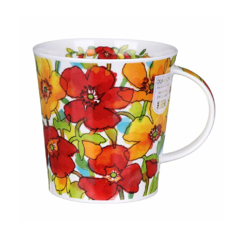 flower shower red - cairngorme mug - Tea Desire