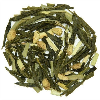 Ginger Fresh Lemon Loose Leaf Tea | Green Organic Tea | Tea Desire