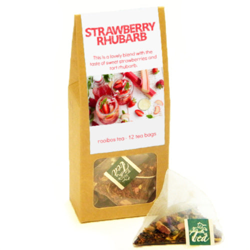 p-box, strawberry-rhubarb - Tea Desire