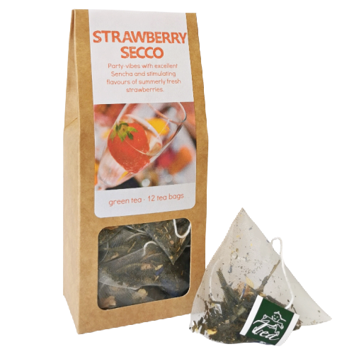 Green tea STRAWBERRY SECCO | Tea Desire
