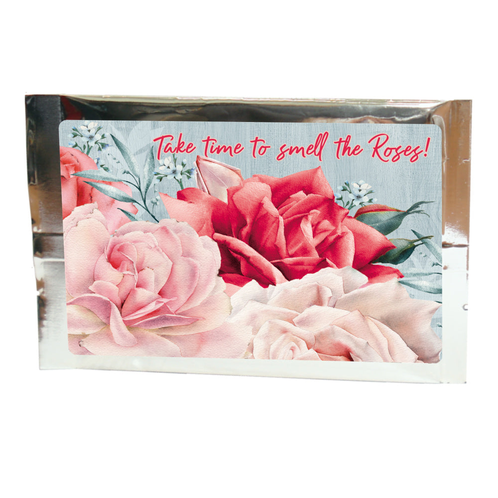 Tea Greeting Card: Take Time to smell the Roses! | Tea Desire