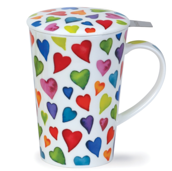warm hearts - shetland tea infuser set - Tea Desire