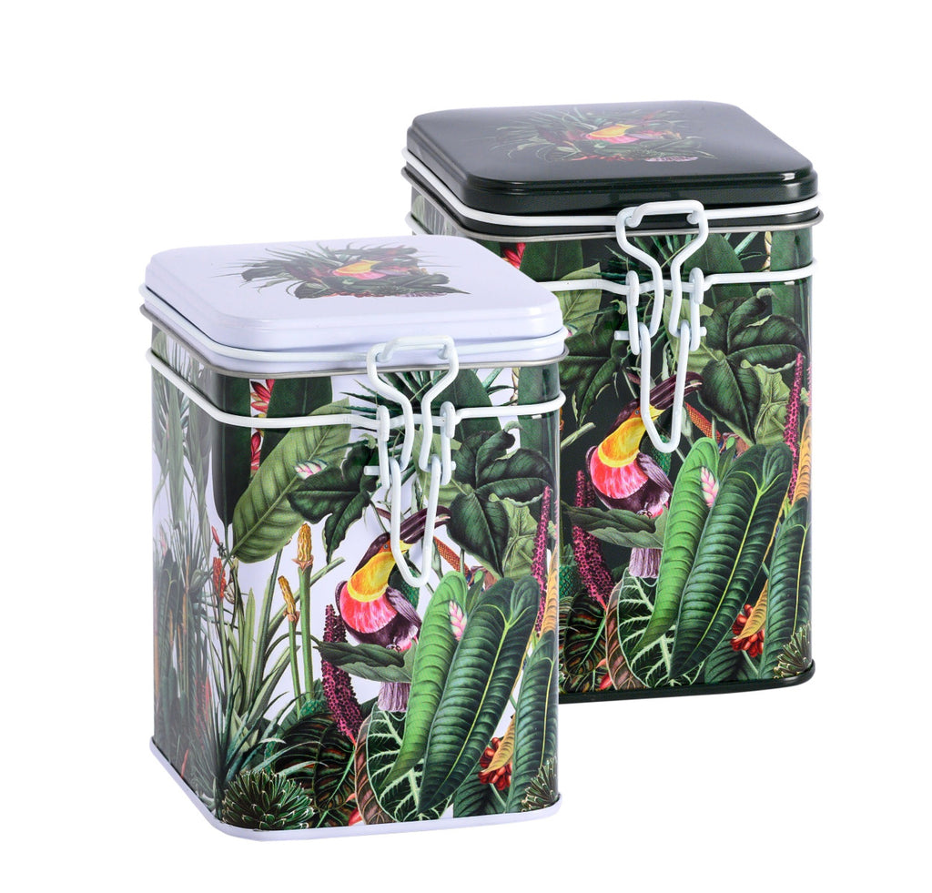 Tea Desire's Tea Storage Tin Rainforest