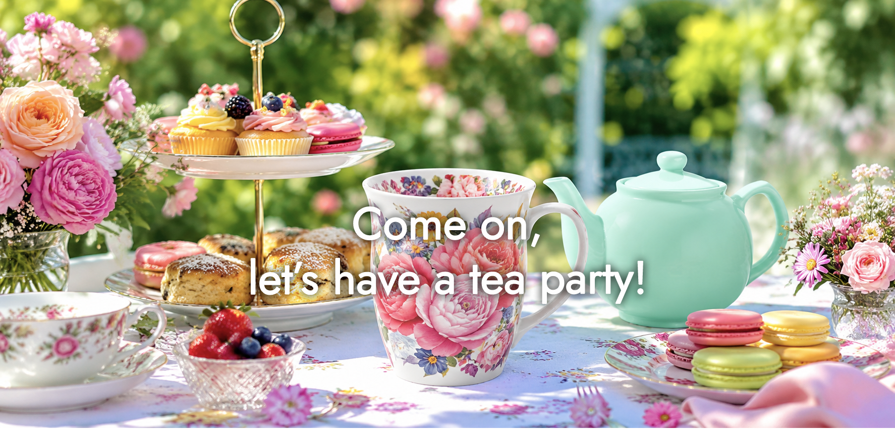 Let's organize a Summer Tea Party, Eh!