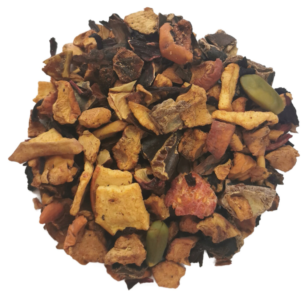 Raspberry Pistazio Swirl Fruit Infusion | Tea Desire