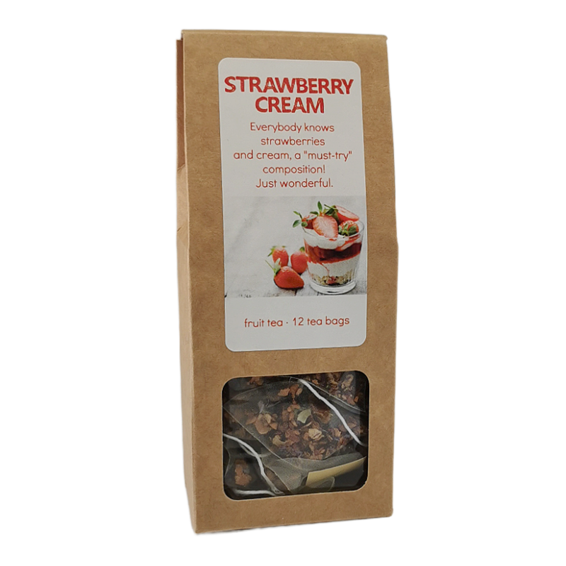 p-box, strawberry cream - Tea Desire