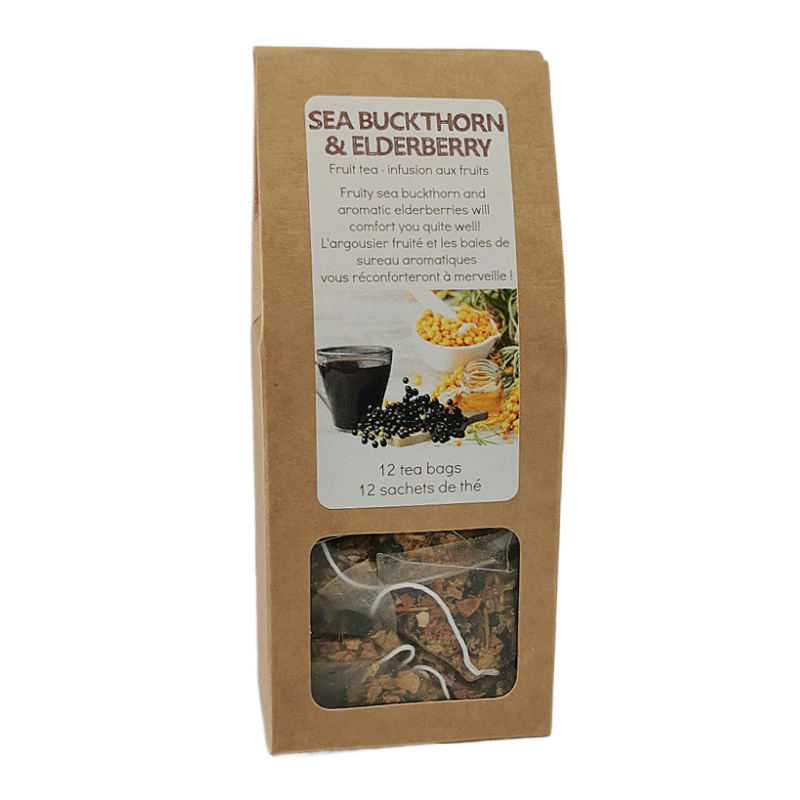 Herbal Fruit Tea, SEA BUCKTHORN & ELDERBERRY | Tea Desire