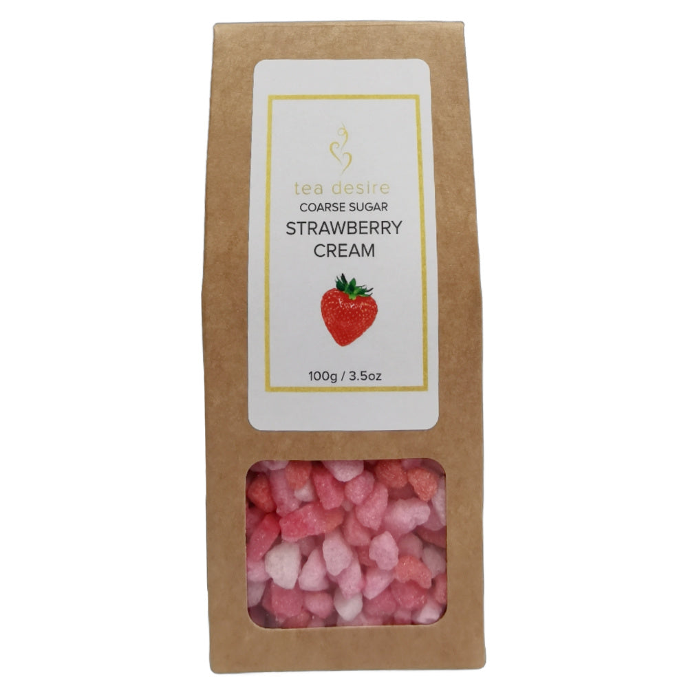 Coarse Sugar | Strawberry Cream | Tea Desire