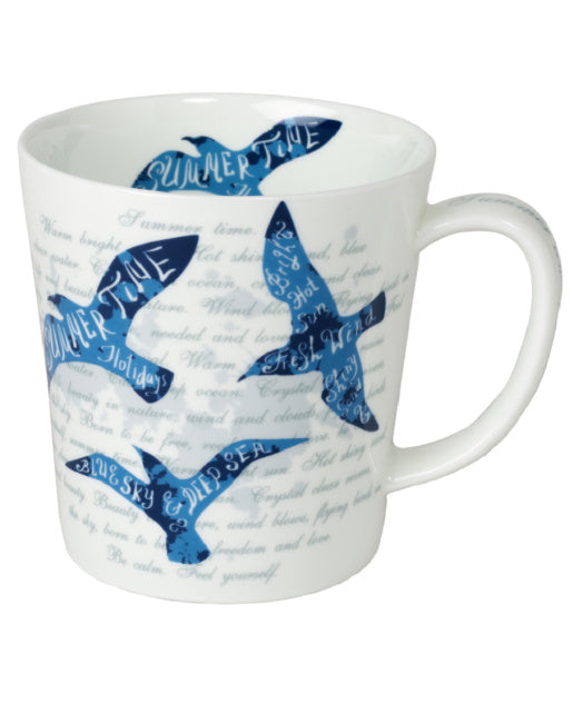 mug soaring seagull - Tea Desire