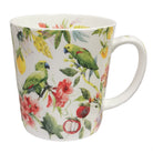 mug tropical green parrot - Tea Desire