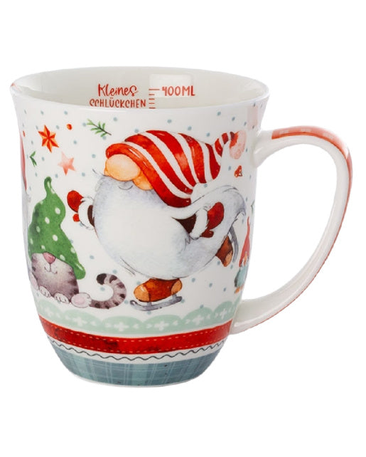 Julenissen fine bone china mug | Tea Desire
