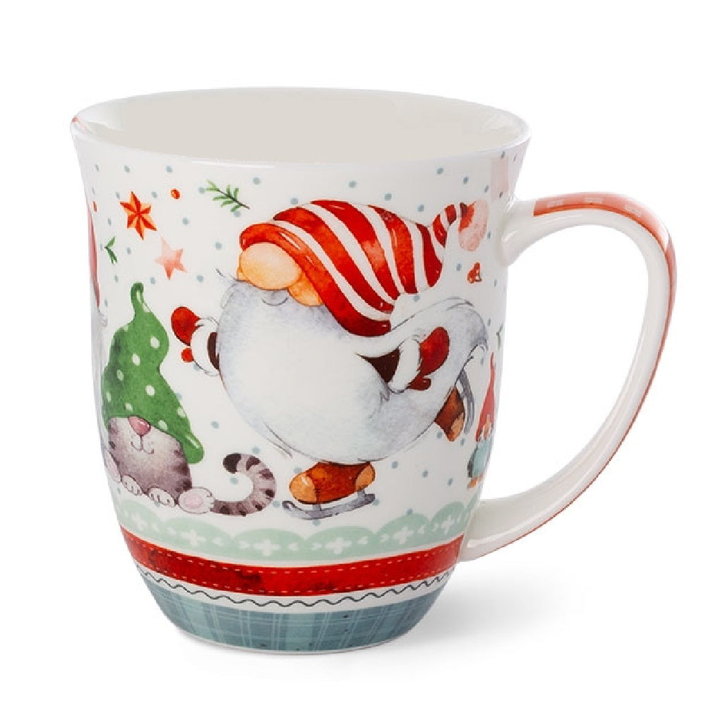 Julenissen fine bone china mug | Tea Desire
