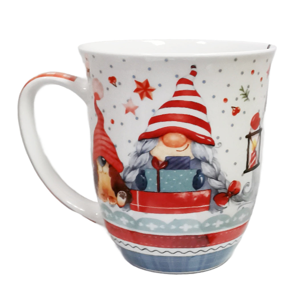 Julenissen fine bone china mug | Tea Desire