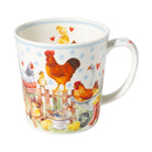 Happy Chickens - fine -bone china mug | Tea Desire