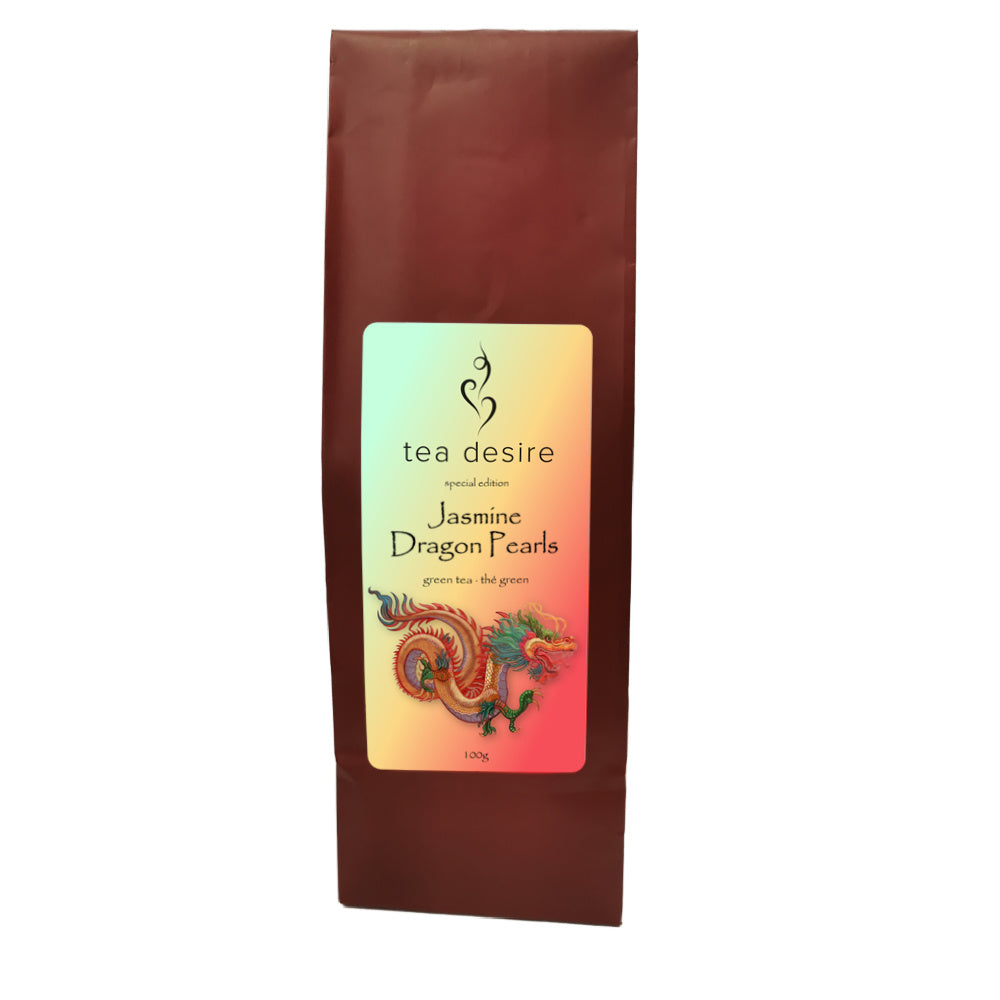 Green Tea Jasmine Dragon Pearls | Tea Desire