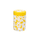 Tea Storage Tins Daisy 125g yellow by Eigenart | Tea Desire