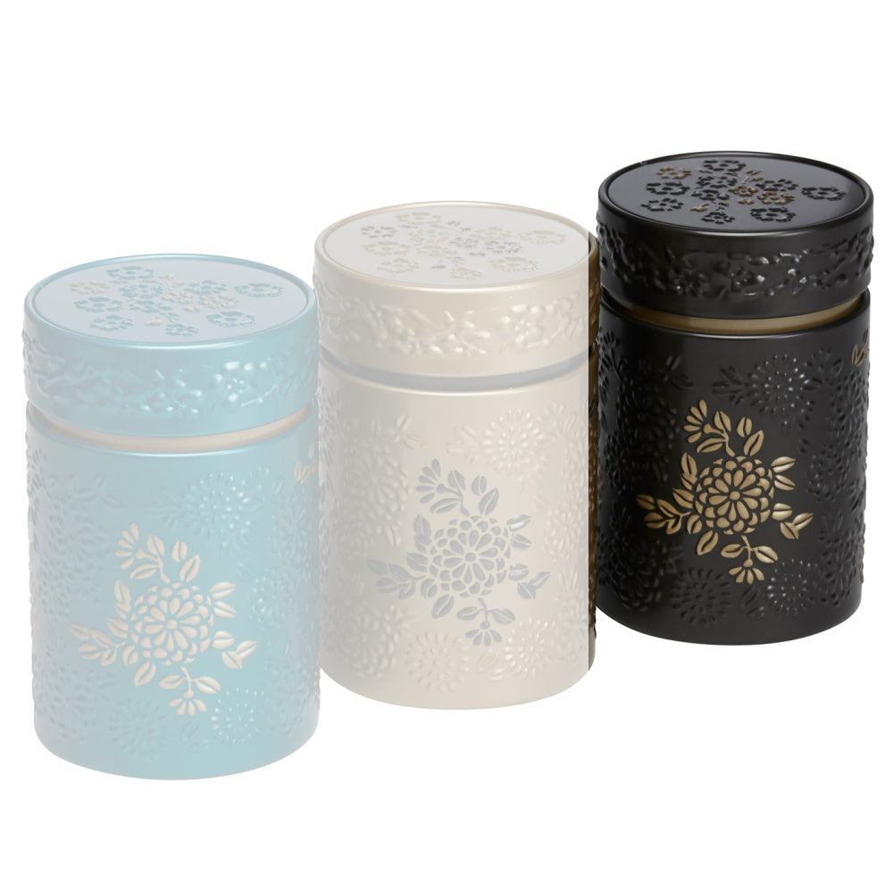 Tea Storage Tins Yumiko 150g black by Eigenart | Tea Desire