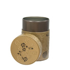 Tea Storage Tin Yumiko gold open by Eigenart | Tea Desire