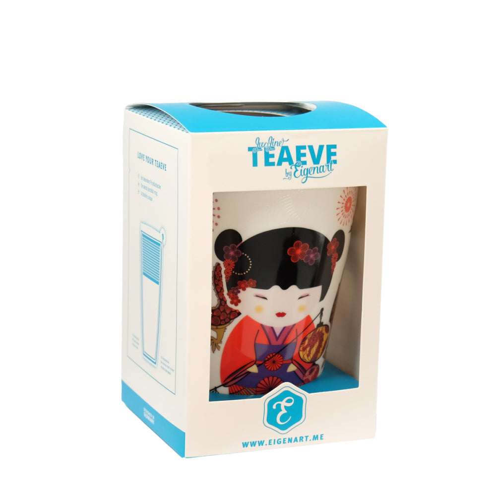Teaeve Sweet Little Geisha Fire Tea Steeper Box by Eigenart | Tea Desire