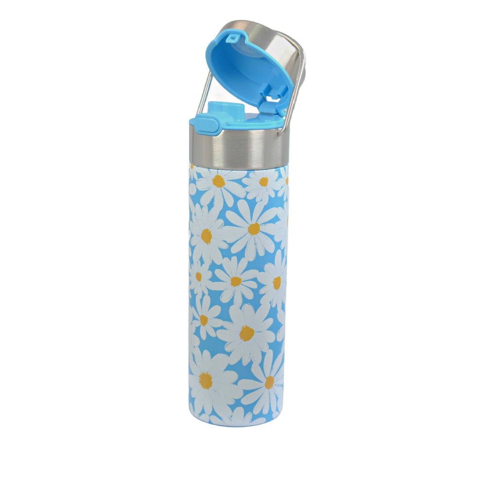 Leeza Daisy blue open Travel tumbler - Tea Desire
