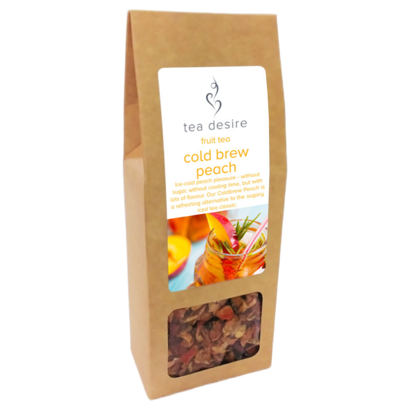 Cold brew peach krafty box | Tea Desire