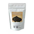 Package of Japan Houjicha Powder Dark Organic in a white bag. | Tea Desire