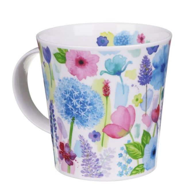 floral burst - cairngorme mug - Tea Desire