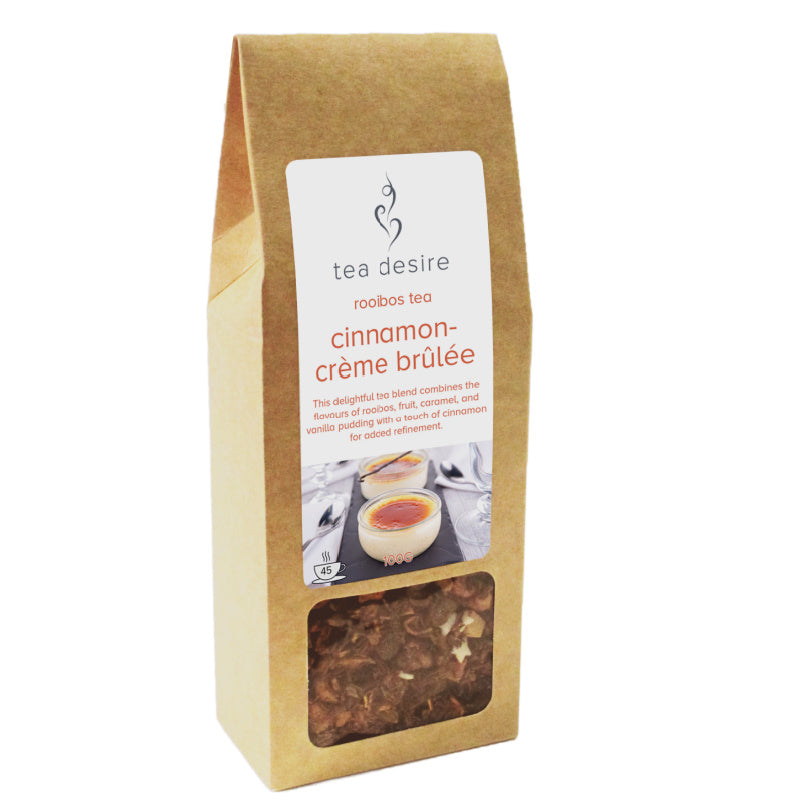 cinnamon creme bruelee, herbal tea | Tea Desire