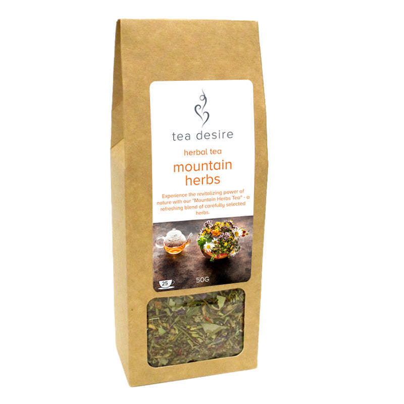 mountain herbs tea krafty box - Tea Desire