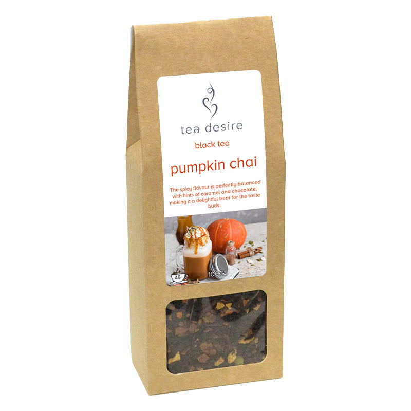 pumpkin chai tea krafty box - Tea Desire