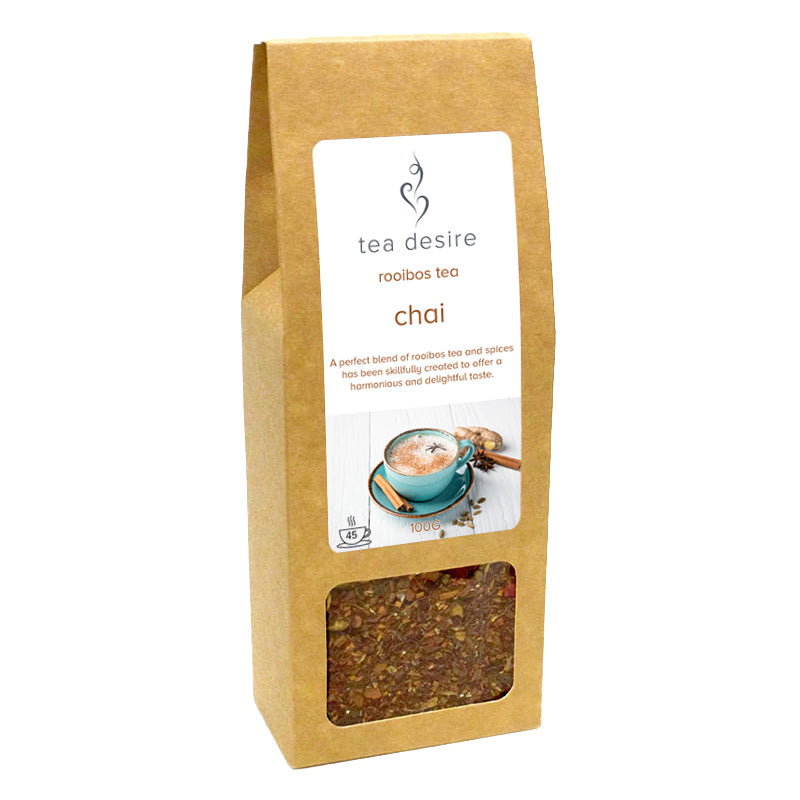 rooibos chai tea krafty box - Tea Desire