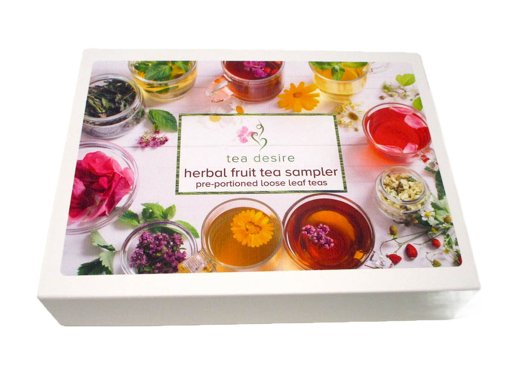tea sampler herbal fruit - Tea Desire