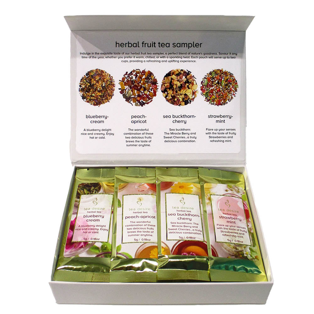 tea sampler herbal fruit - Tea Desire