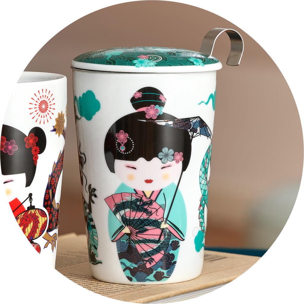Teaeve Sweet Little Geisha Water Tea Steeper by Eigenart | Tea Desire
