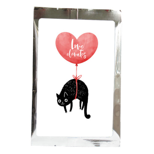 Cats Valentine's Tea Greeting Card | Tea Desire