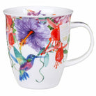 hummingbirds purple - nevis mug - Tea Desire