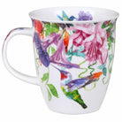 hummingbirds purple - nevis mug - Tea Desire
