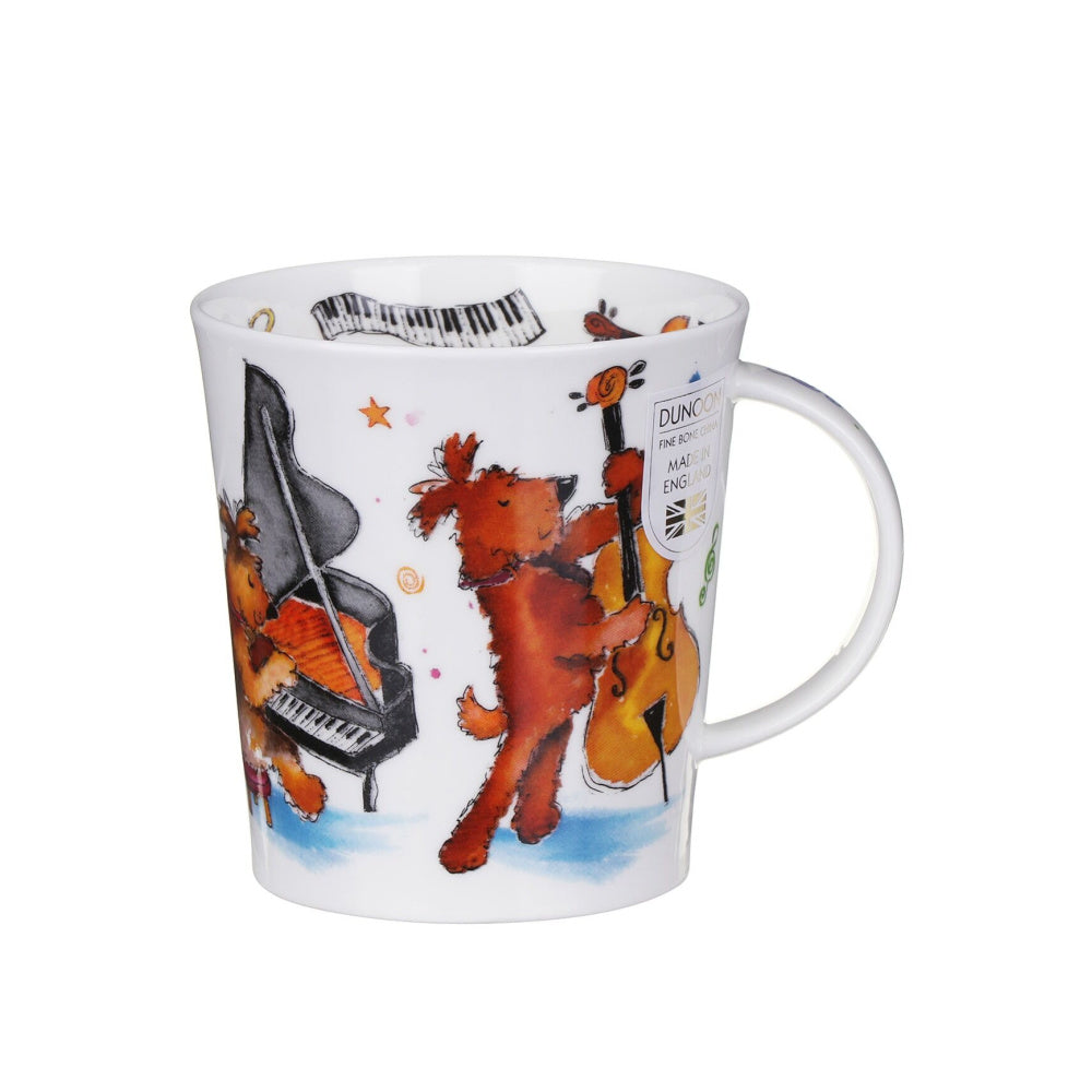 Dunoon Lomond Shape Mug Groovy Dog
