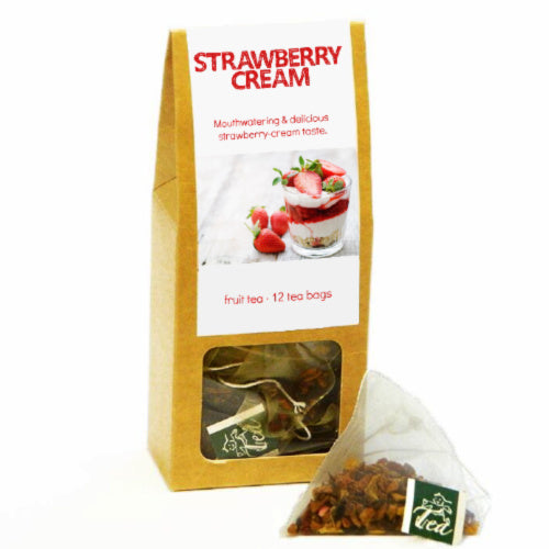 p-box, strawberry cream - Tea Desire