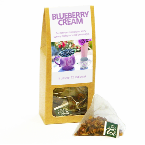 p-box, blueberry cream - Tea Desire