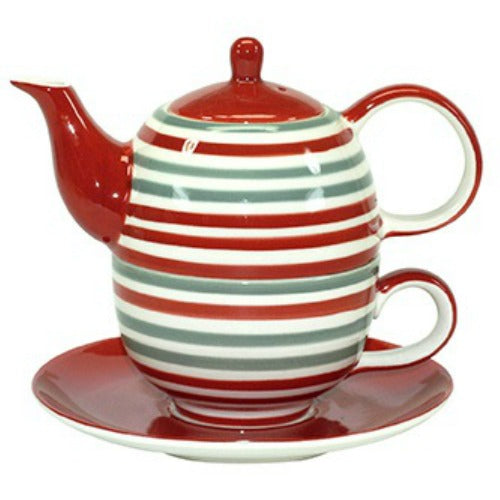tea for one circles red-grey - Tea Desire