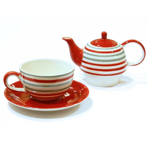 tea for one circles red-grey - Tea Desire