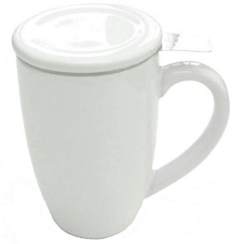 mug sw white with infuser - Tea Desire