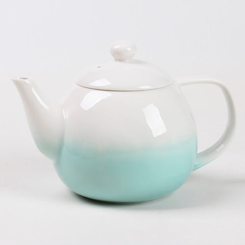 dawn teapot green with infuser - Tea Desire