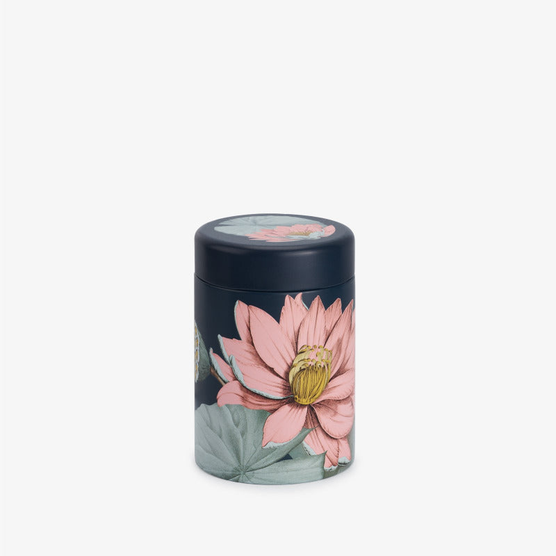 Tea Desire's Tea Storage Tin Padma blue