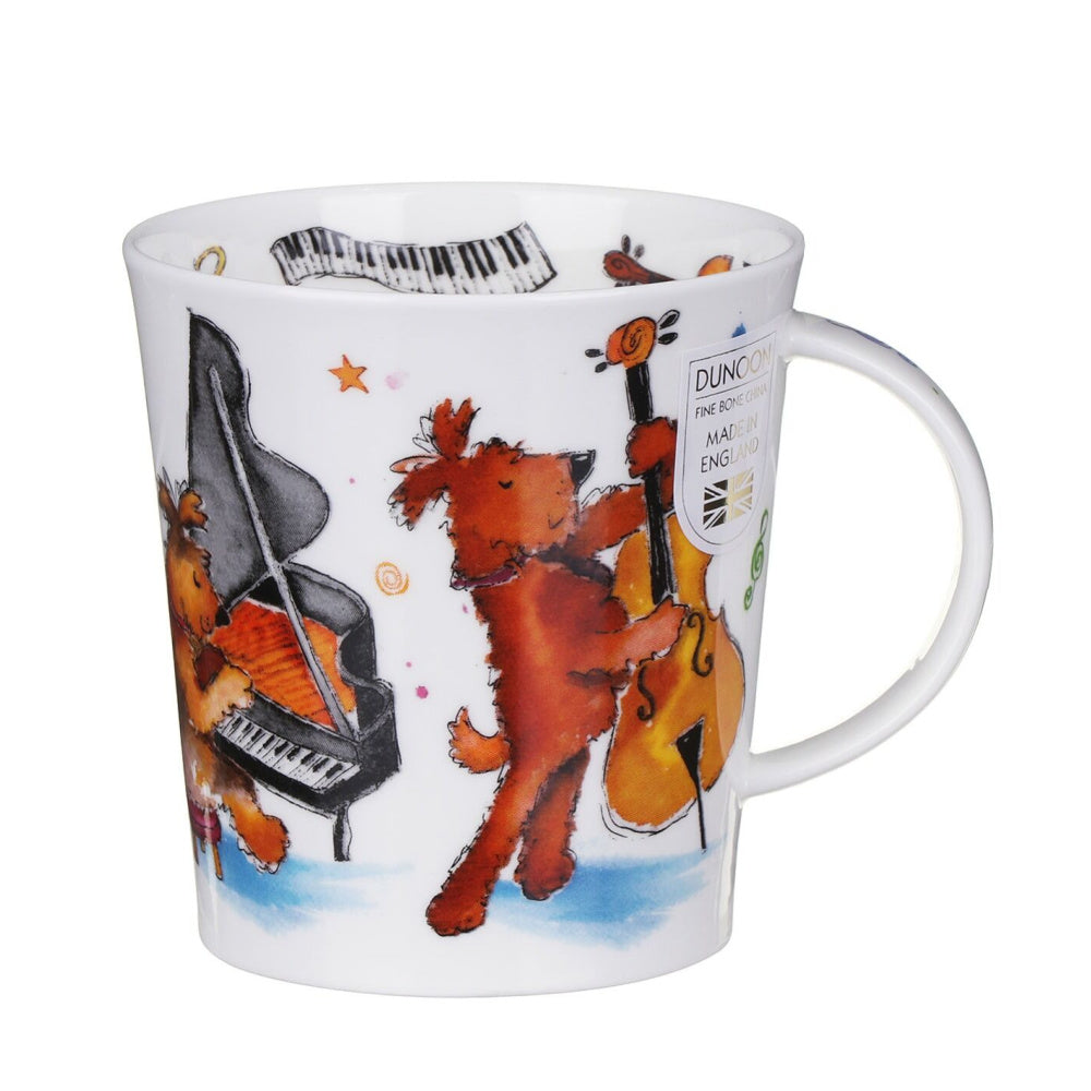 Dunoon Lomond Shape Mug Groovy Dog