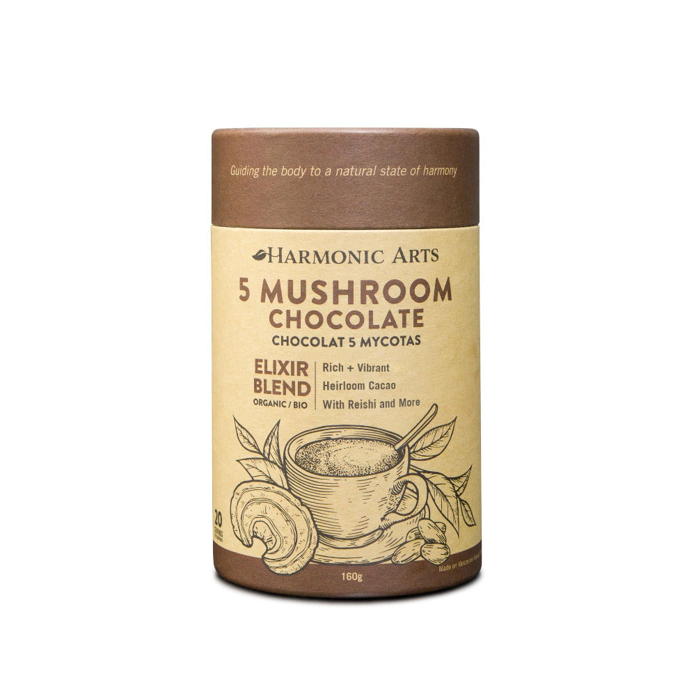 elixir 5 mushroom chocolate - Tea Desire