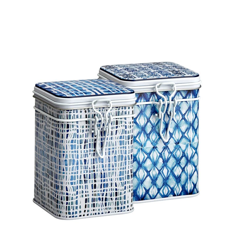 Tea Desire's Tea Storage Tin Indigo